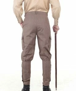 Pirate Dressing Architect Gaiter Pants - Checkered