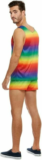 Dreamgirl Rainbow Short And Tank T 4 Dreamgirl Rainbow Short And Tank T
