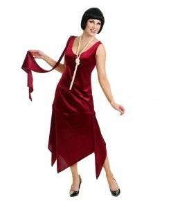 Charades Decades Sandy Speak Easy Flapper Dress In 3 Colors