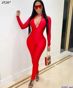 Lets Go Apparel Bodysuits Bodysuit High Neck Zip Front