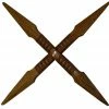 Wuu Jau/Neptune Trading Blades Wooden Cross Sword