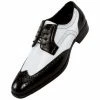 Island Footwear Men's Shoes Men's Black And White Spectator