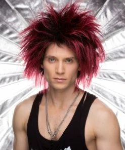 West Bay Punk Wig Black 12 West Bay Punk Wig Black