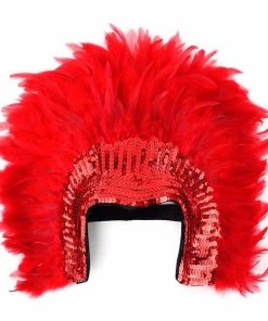 Zucker Burlesque Headdress Sequin And Feather
