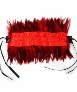 Zucker Boas & Feathers Black Feather Choker In Black Or Red 15 Zucker Boas & Feathers Black Feather Choker In Black Or Red