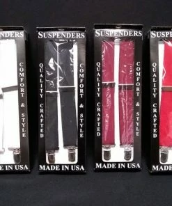 Jackster Inc Suspenders Available In 4 Colors