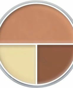 Kryolan Ultra Foundation Tri Color Wheel