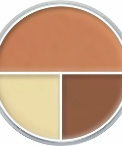 Kryolan Ultra Foundation Tri Color Wheel
