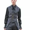 Pentagramme Gothique Black Waistcoat Gothic Aristocrat